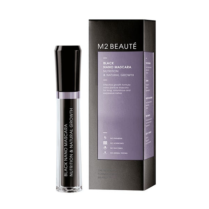 Black Nano Mascara Nutrition & Natural Growth
