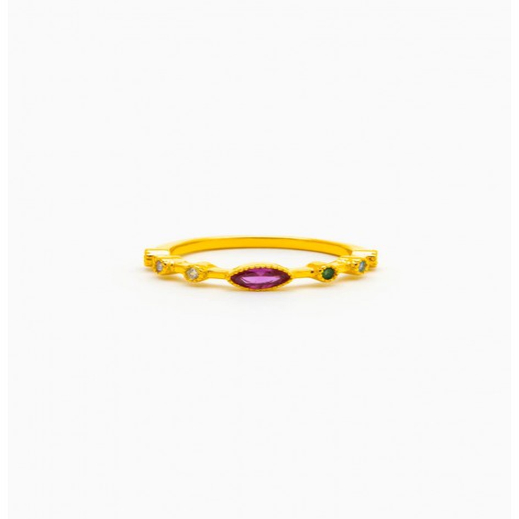 ANILLO CONTRASTE PLATA DE LEY