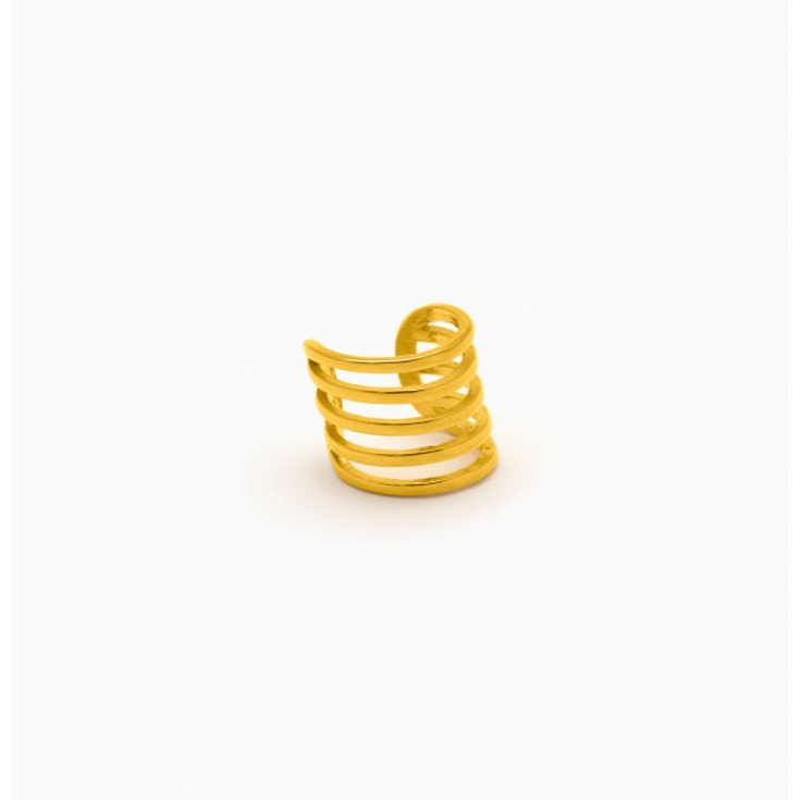 EAR CUFF MUELLE PLATA DE LEY
