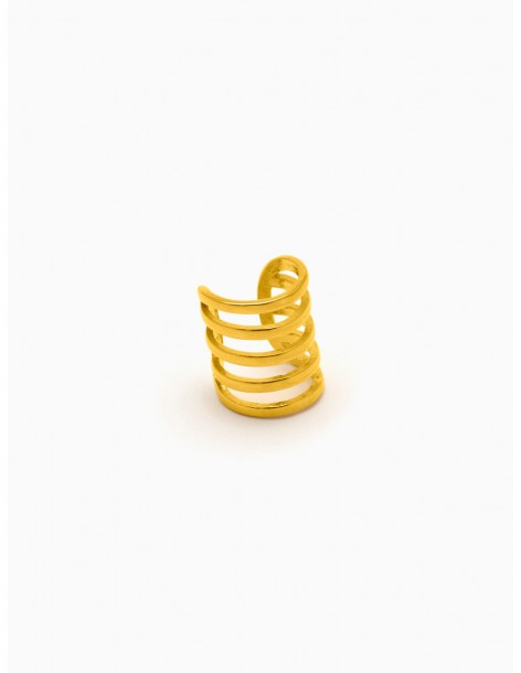 EAR CUFF MUELLE PLATA DE LEY