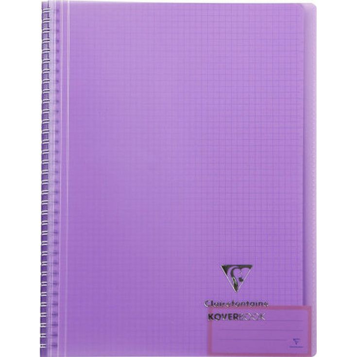 Libreta espiral Clairefontaine Koverbook A4 160 hojas 5x5