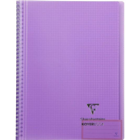 Libreta espiral Clairefontaine Koverbook A4 160 hojas 5x5