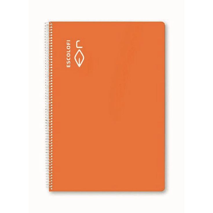 Libreta espiral Escolofi Folio 100 hojas cuadrícula 4x4 con 