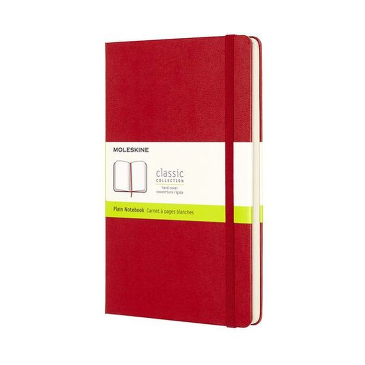 Libreta Moleskine Liso rojo