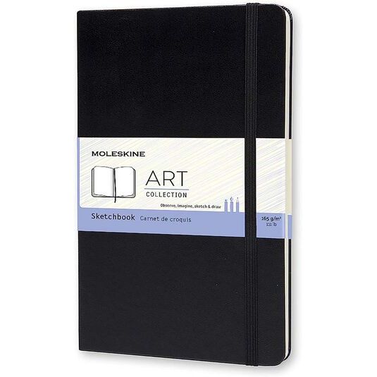 Libreta Moleskine Boceto L negro