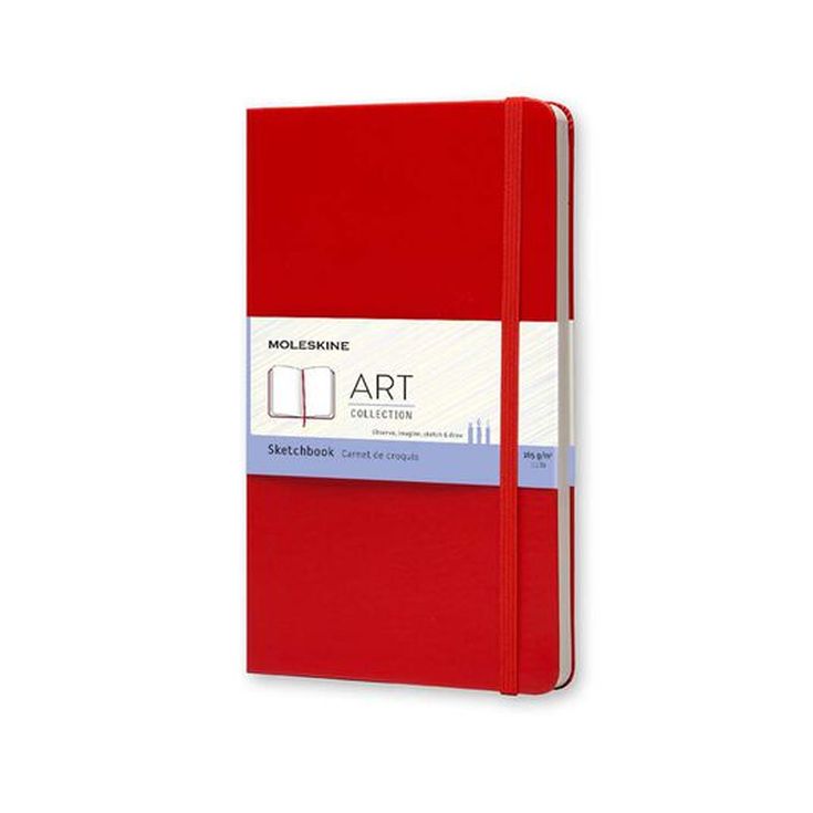 Libreta Moleskine Boceto L rojo