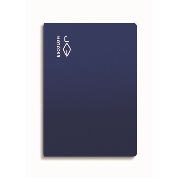 Libreta grapada Escolofi A5 50 hojas pauta 3mm azul