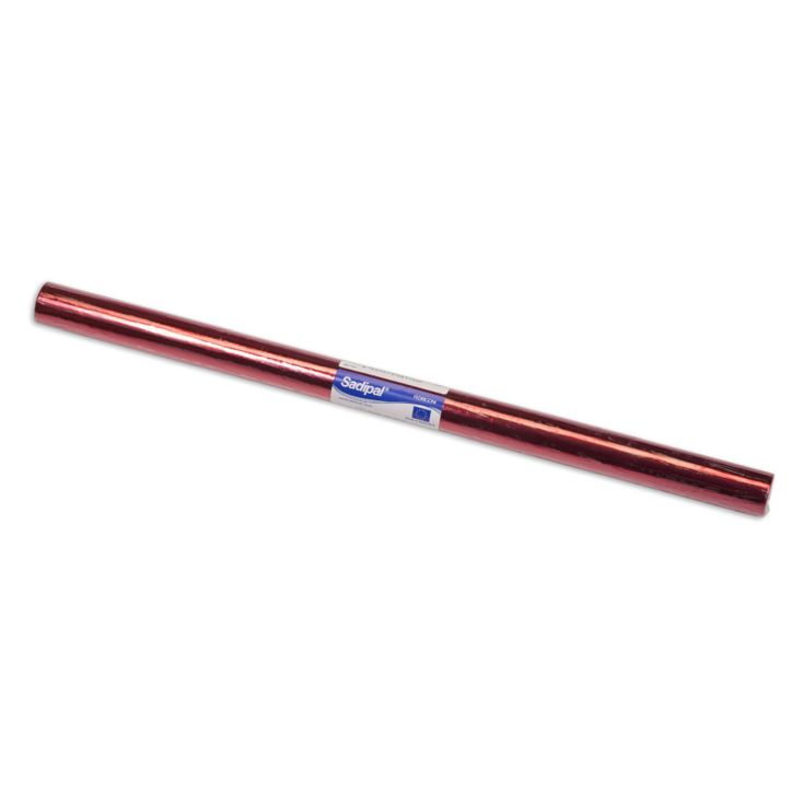 Rollo de papel celofán Sadipal 0,7x10m 30g rojo
