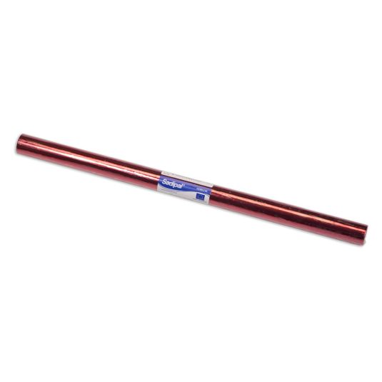 Rollo de papel celofán Sadipal 0,7x10m 30g rojo