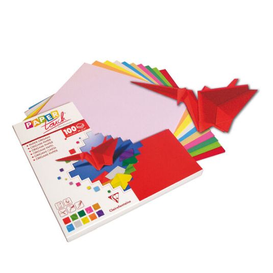 Papel colores Origami Clairfontaine 12x12cm
