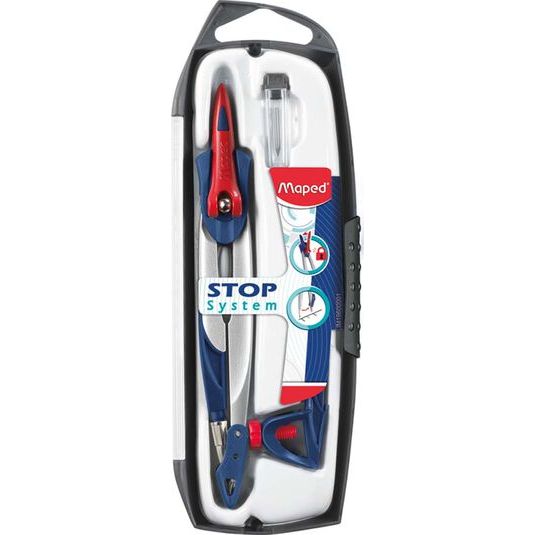 Compás Maped Stop System