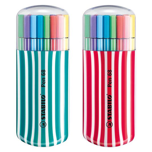 Rotuladores Stabillo Pen 68 Zebrui 20 colores
