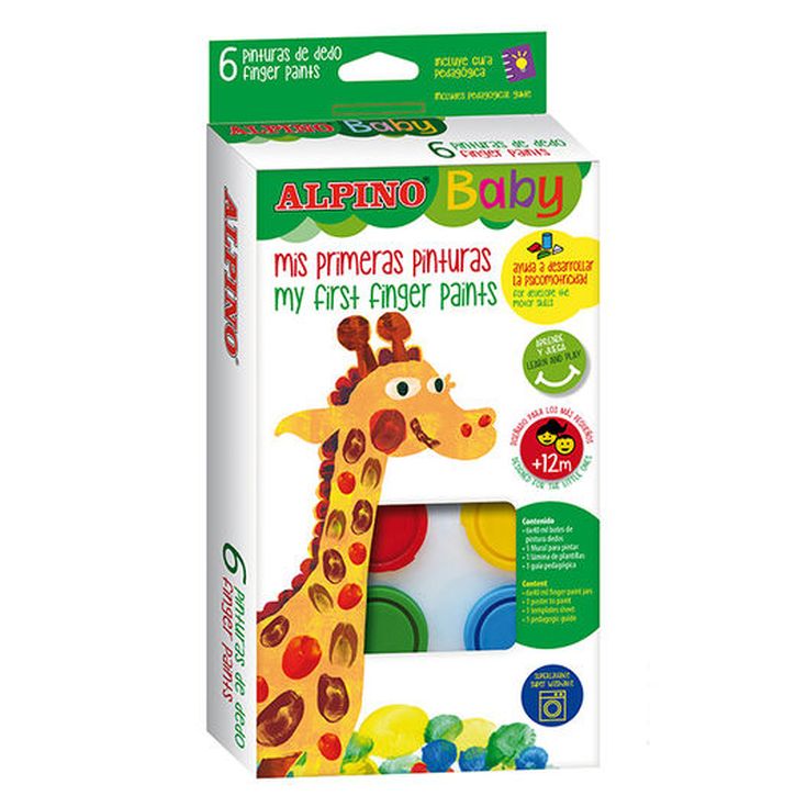 Pintura Dedos Alpino Baby 6