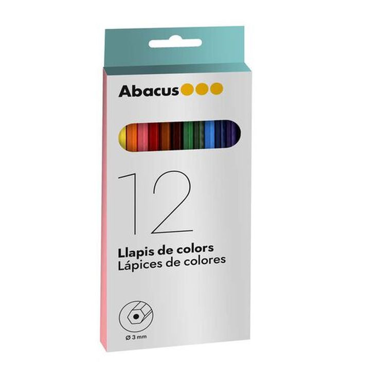Lápices de colores Abacus 12u