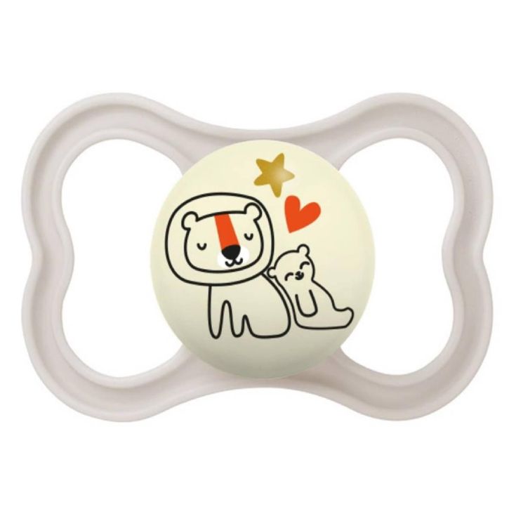 Mam - Chupete Supreme Night silicona mate +16 meses neutro