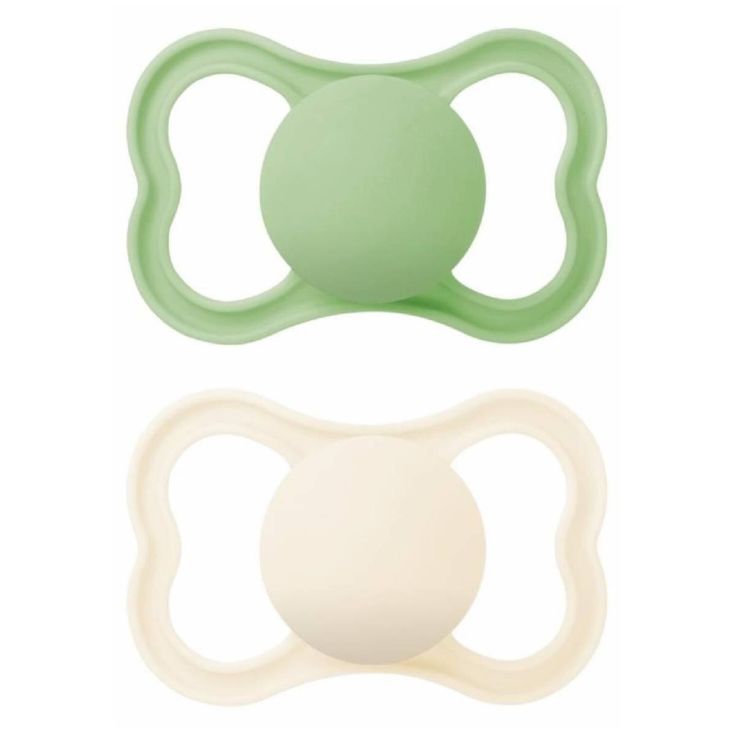 Mam - Pack 2 chupetes Supreme silicona mate +16 meses neutro