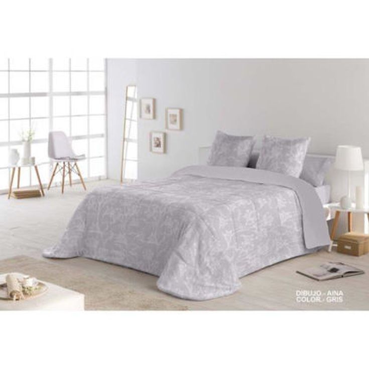 COLCHA POLO SHERPA AINA 250X260CM GRIS