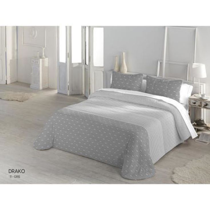 EDREDON SERENA SHERPA - DRAKO 150CM GRIS
