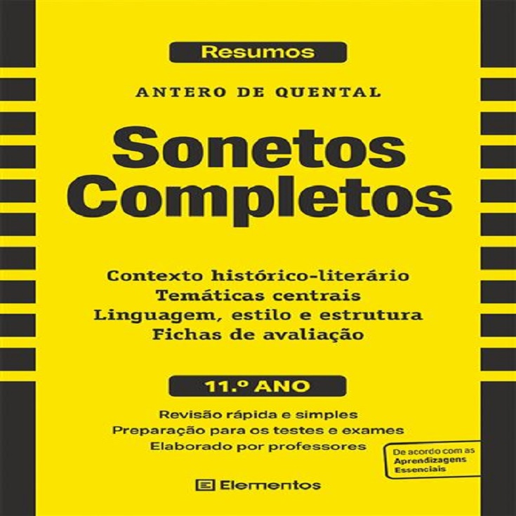 Resumos - Sonetos Completos - Antero De Quental - 11.ºAno